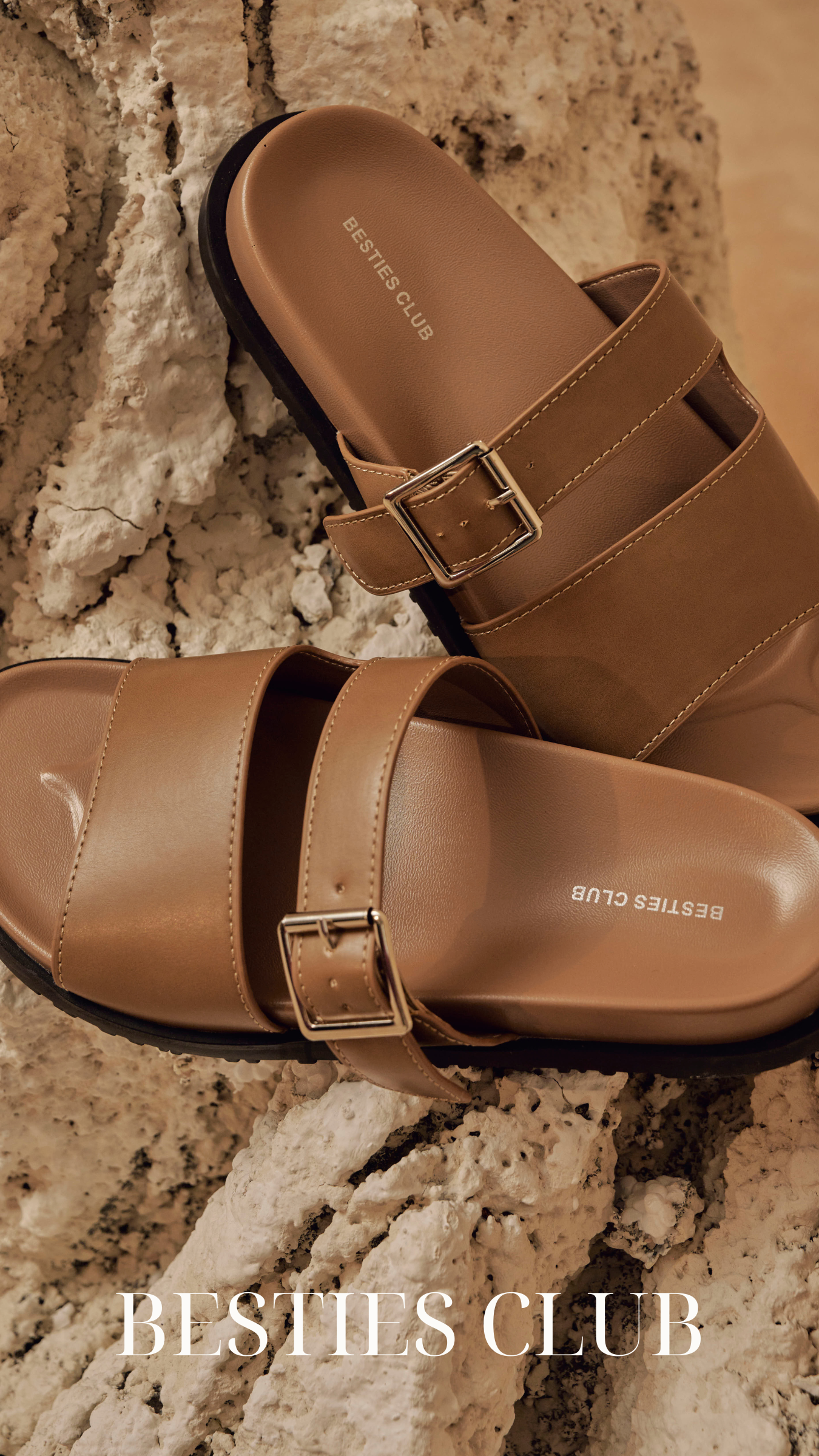 Izel sandals in Taupe