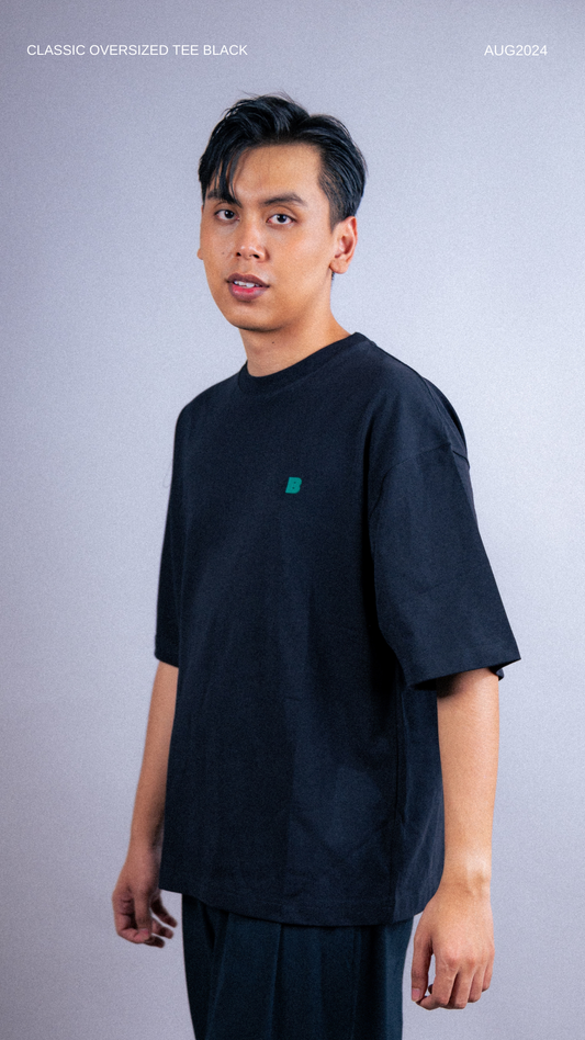 Classic Oversized Tshirt in Black