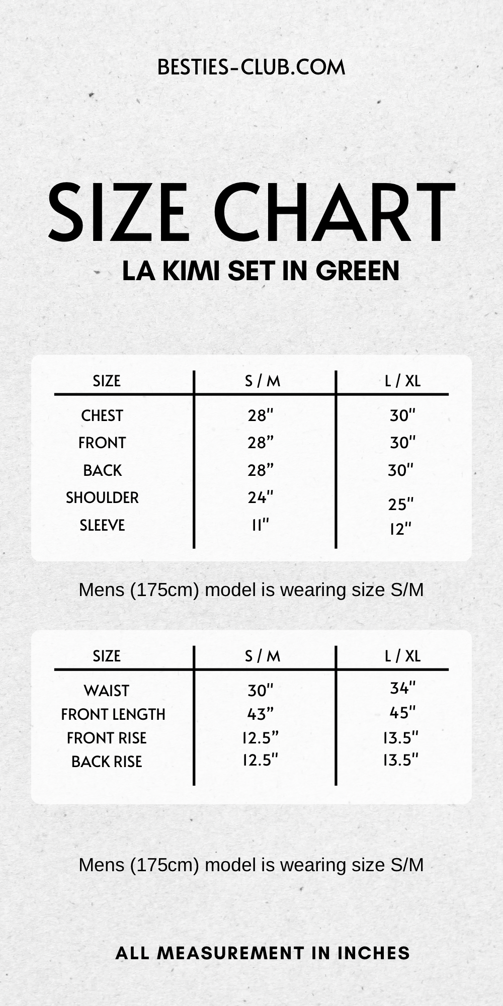 LA KIMI - SET IN GREEN