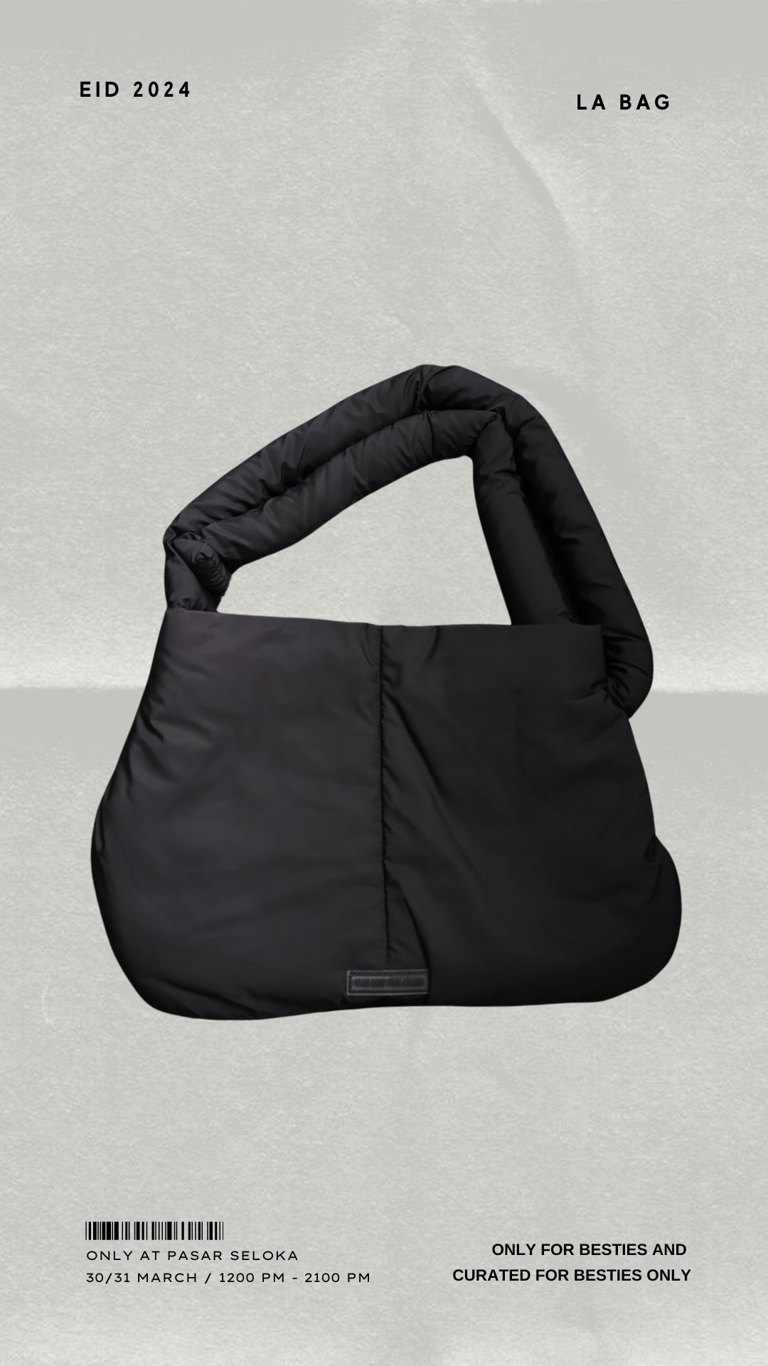 LA BAG IN BLACK