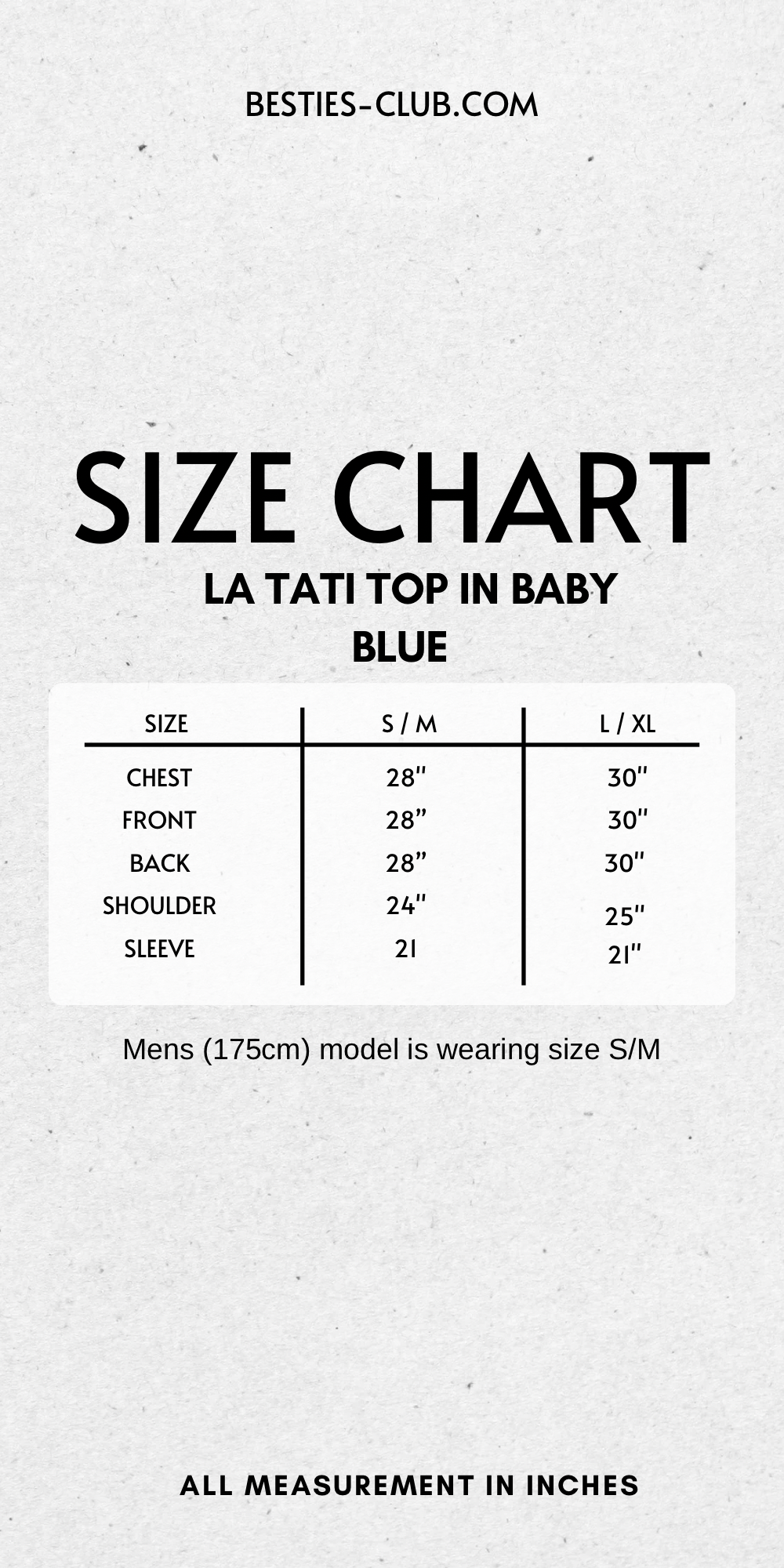 LA TATI TOP IN LIGHT BLUE