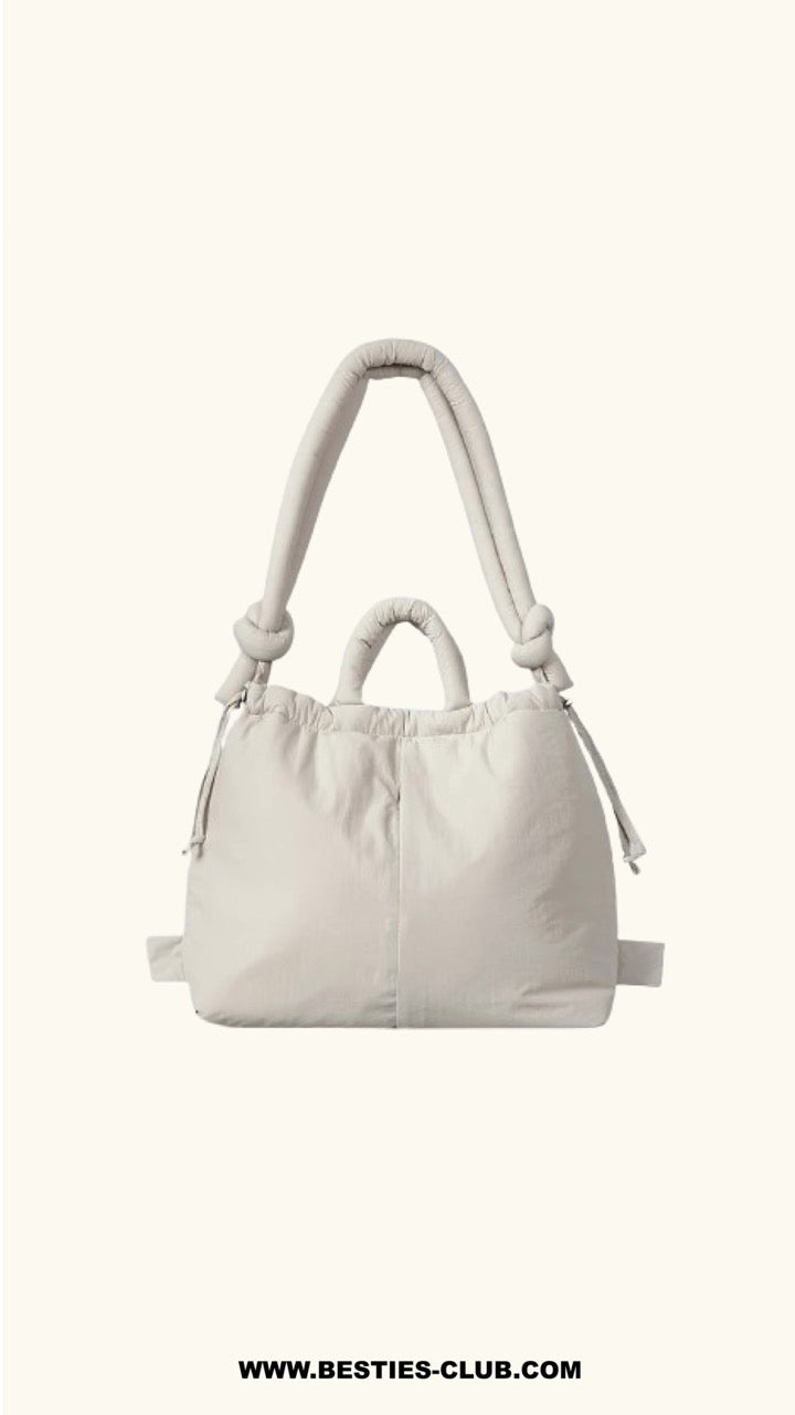 BESTIES ON THE GO BAG-BEIGE