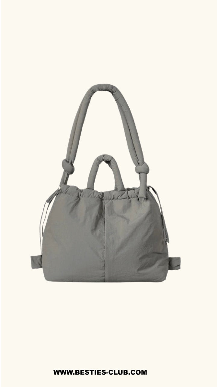 BESTIES ON THE GO BAG-GREY